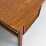 Mid-Century Teak Desk by Svend Åge Madsen for Sigurd Hansen, 1960s