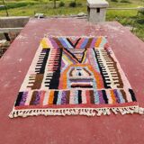 Authentic Beni Ouarain Rug 260x184 cm – Natural Wool