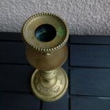 Napoleon III period bronze candlestick