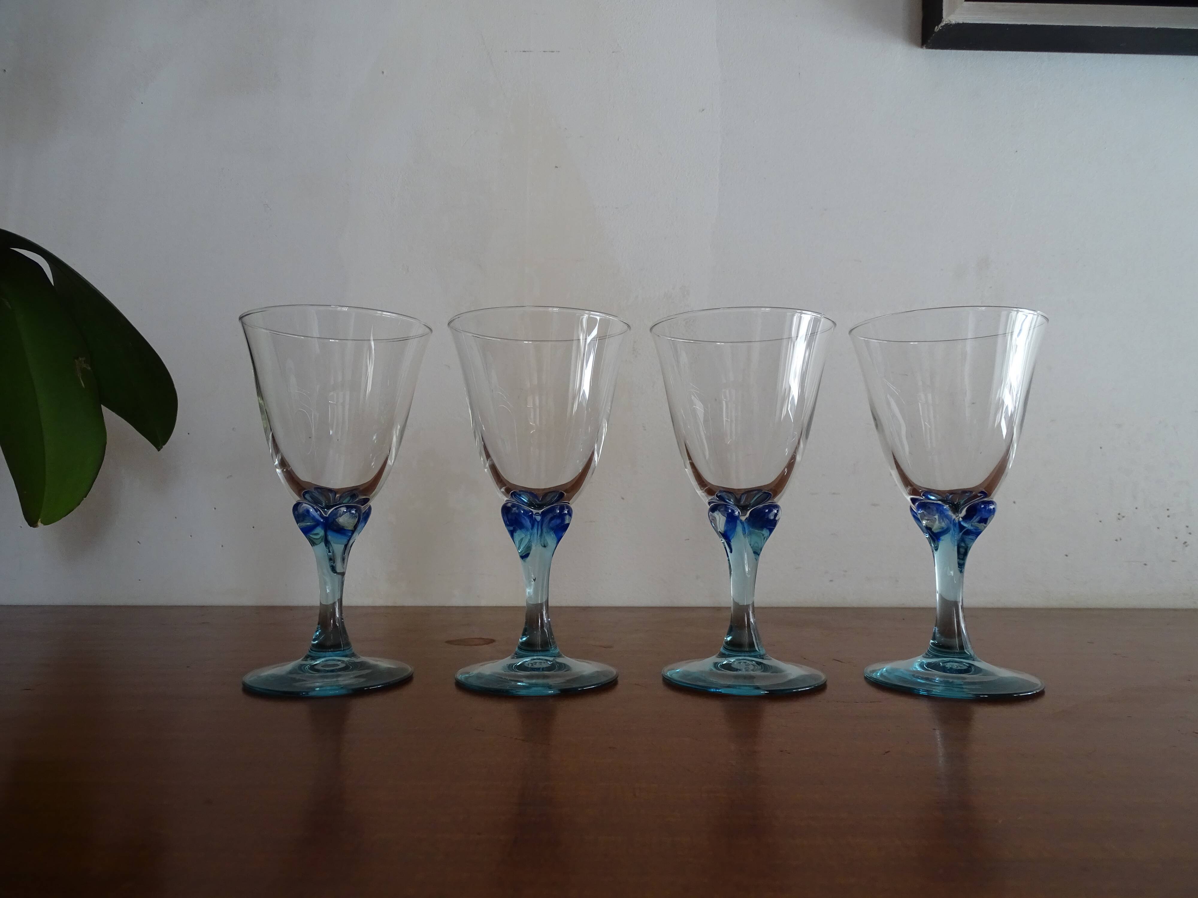 4 verres à vin Arc France vintage