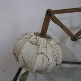 Applique murale/lampe à ciseaux. Holz Teak , Linus Bopp Limbach. Années 1970