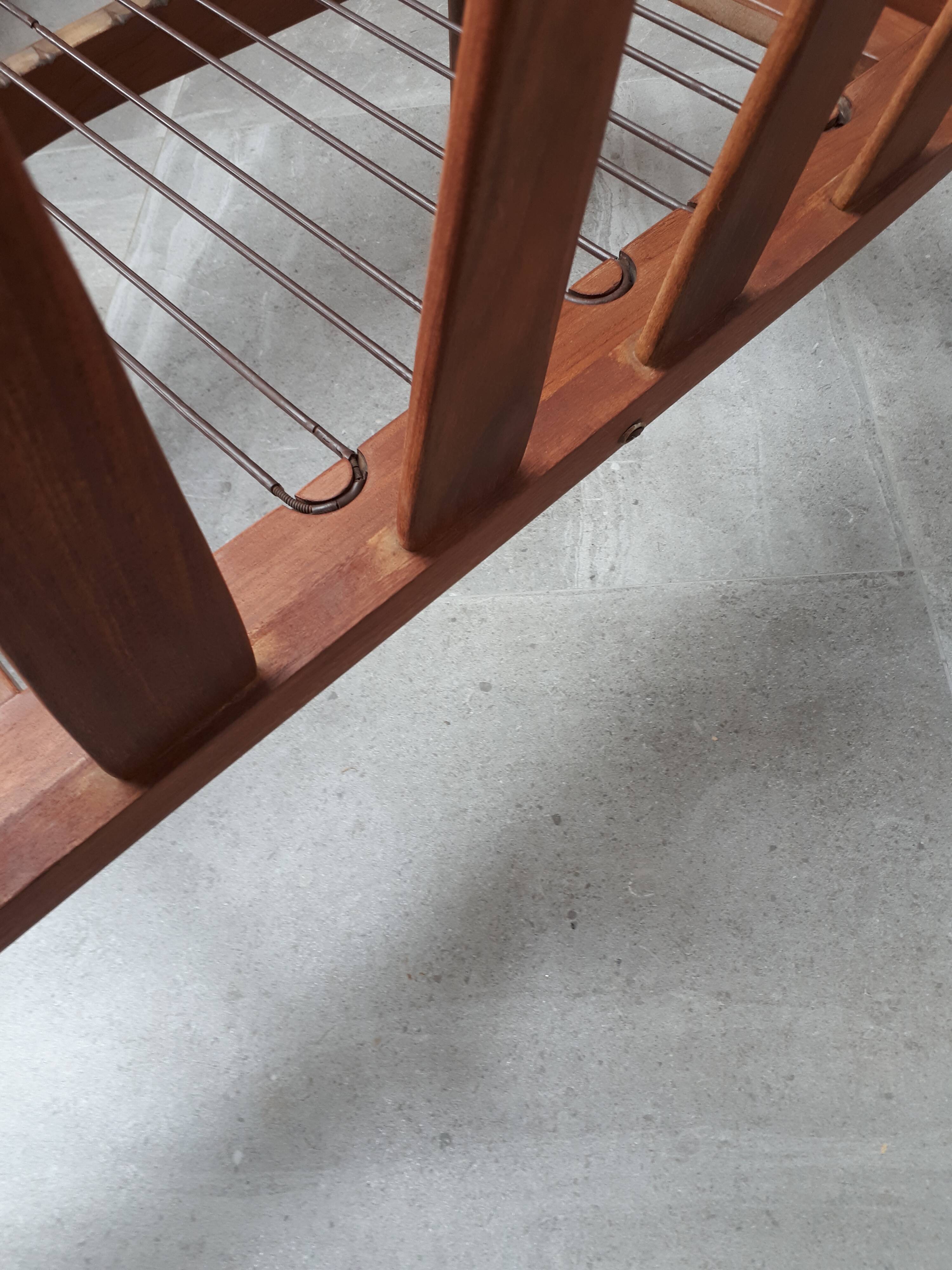 2-seater bench by Arne Walh Iversen 60s