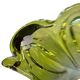 Vintage green Murano glass bowl