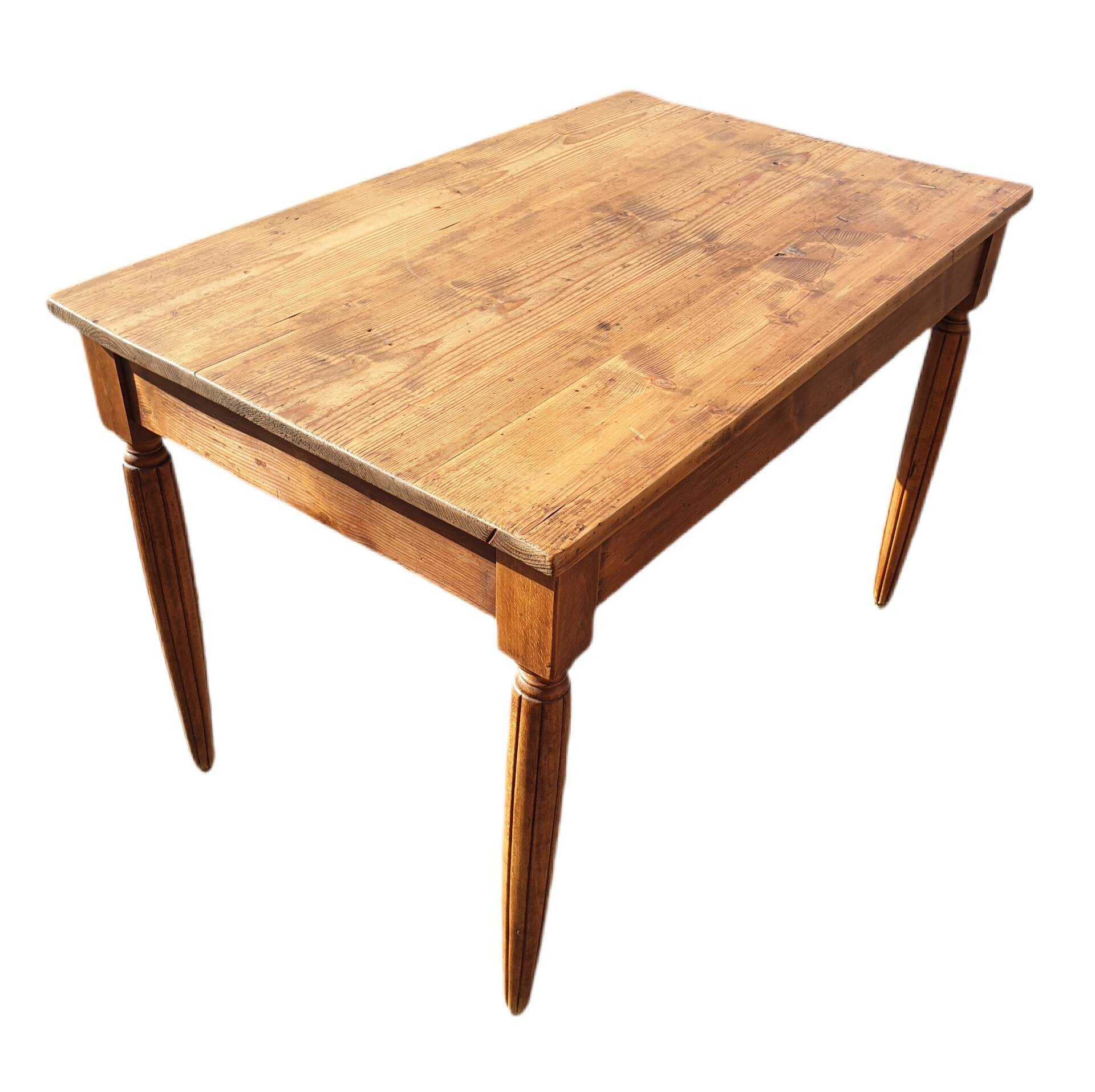 1930s pine table office