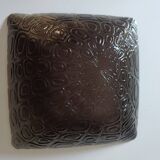 Vintage smoked glass empty pocket