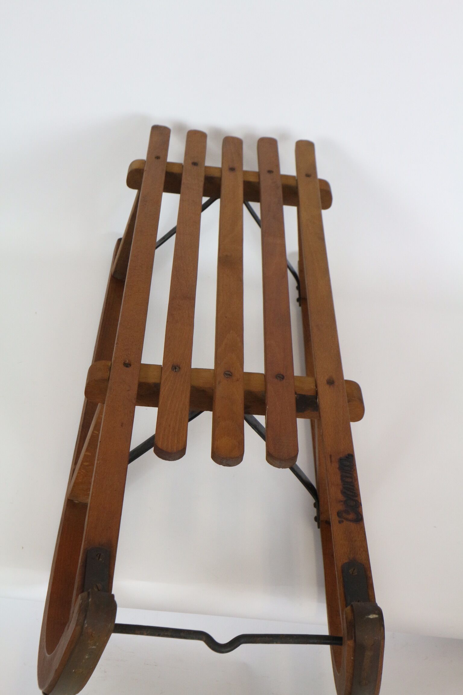 Vintage wood sled