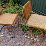 Pair of chairs Marcel Breuer B32