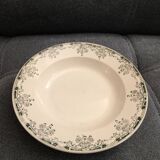 Iron earth deep plate, mignon, U & CIE