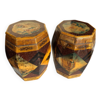 Pair of Chinese stools