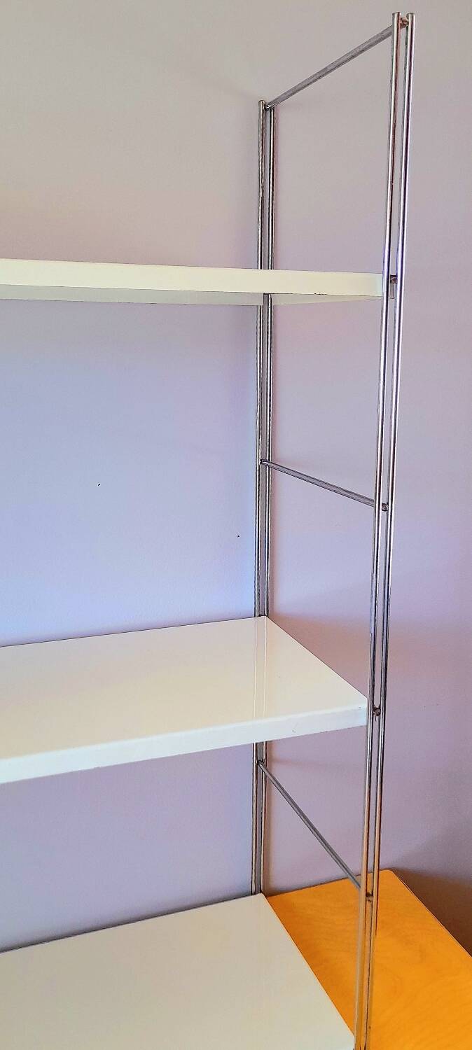 Stringen metal wall shelf, 1960/70.