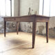 Table de ferme en noyer 170 cm