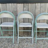 Series of 3 751 model folding chairs from Thonet