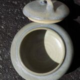 Blue ceramic box