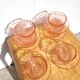 Vintage Arcopal Rosaline Coffee Cup Set