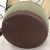 Stoneware vintage craft lamp