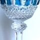 6 verres à vin de couleur St Louis Tommy