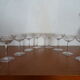 10 glasses champagne crystal Saint Louis - Model Manon- 12 cm