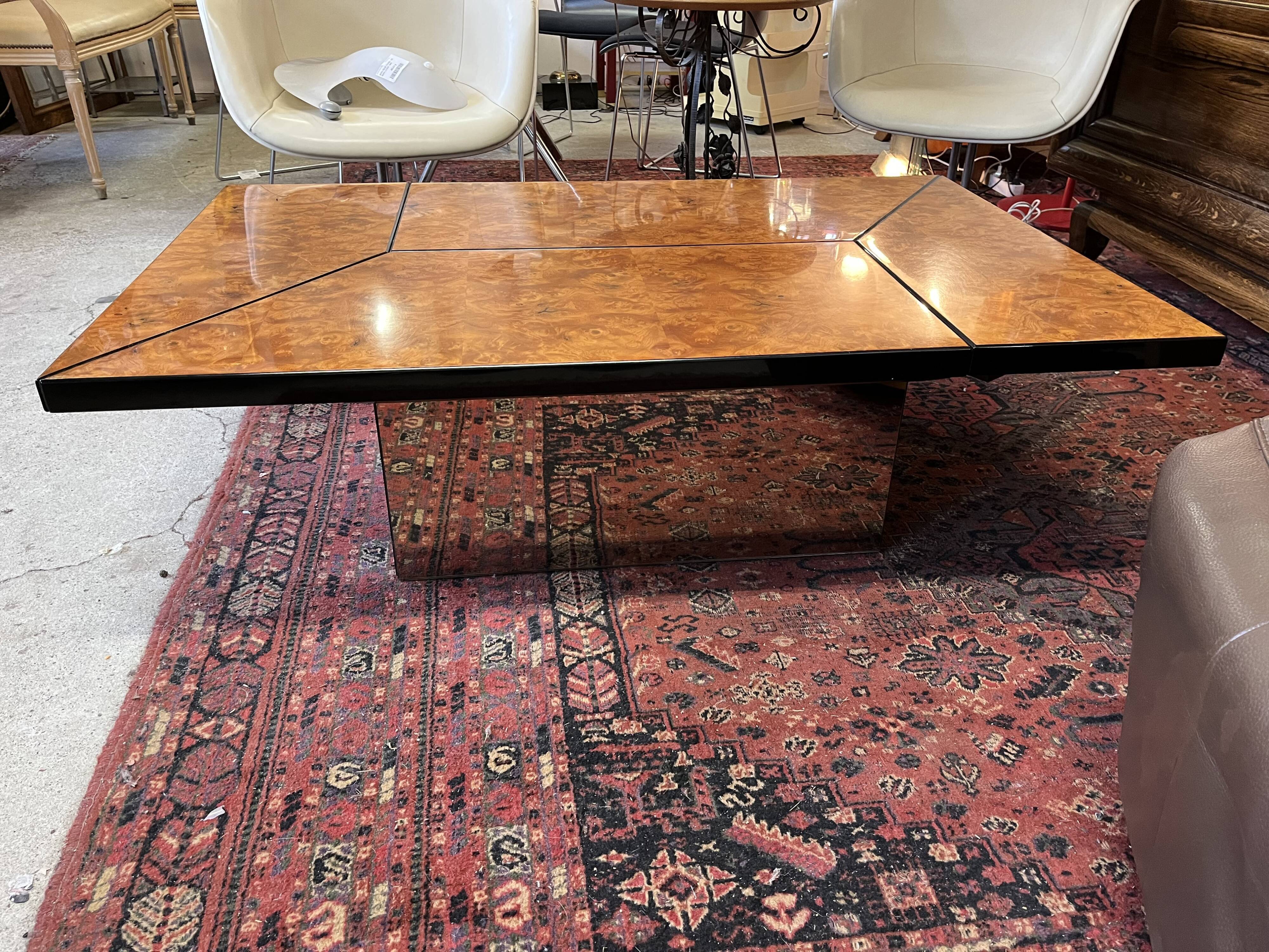 Modular coffee table design Paul Michel 70s/80s