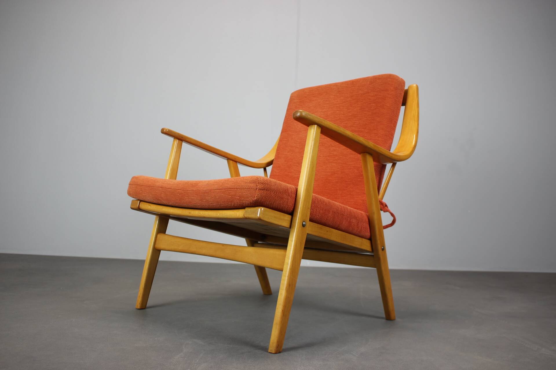 Beech armchair by TON, Czechoslovakia, 1970s