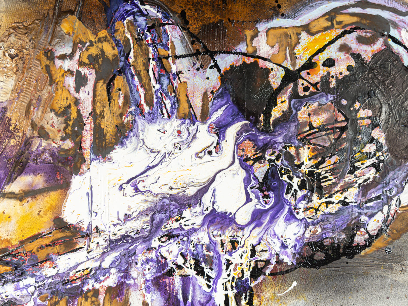 Strandgut, Oil and Acrylic on Canvas, 70 x 50 cm