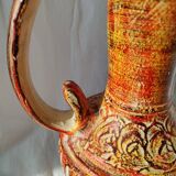 Grand vase aiguière céramique espagnole Oniria années 60