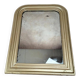 Antique Louis-Philippe style gilded patinated mirror