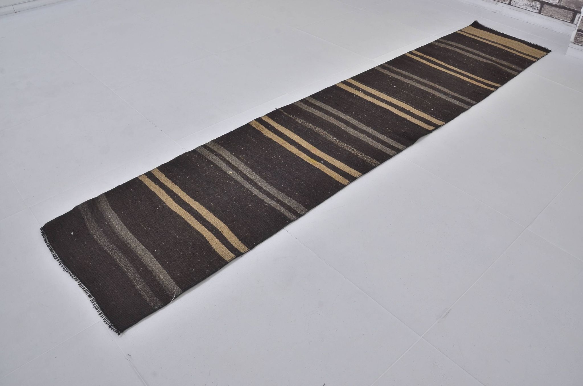Antique Stripe Vintage Floor Kilim sku3889