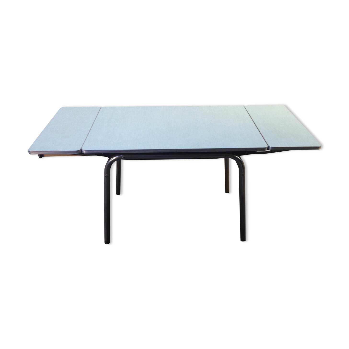 Mint green formica table