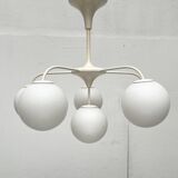 Swiss suspended chandelier from the mid-century space age by E. R. Nele for Temde, 1960s.