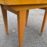 Bedside table with compass feet, 1960s