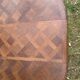 Dining table with glass top Pierson