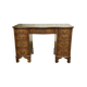 English desk from the 1950s in mahogany with a leather top.