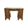 English desk from the 1950s in mahogany with a leather top.