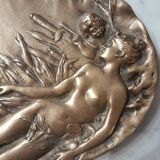 Art Nouveau tray signed Vernier
