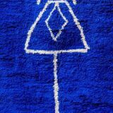 Traditional handmade Berber Azilal rug