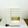 Boby cream white trolley by Joe Colombo for Bieffeplast Italy