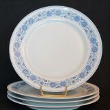 4 plates ch. field haviland limoges milloz montpellier