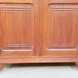 Glass-glazed Parisian wardrobe