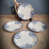 Set 4 Plates Dolphin