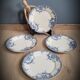 Set 4 Plates Dolphin