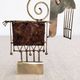 Brutalist sculpture "Goat" in welded brass and copper by Jarc circa 1970