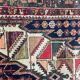 Handmade ancient Persian mazlaghan carpet