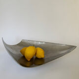 Vintage Modernist Large Aluminium Decoeative Bowl