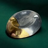 Brutalist ashtray by Arte3, 1980, Spain