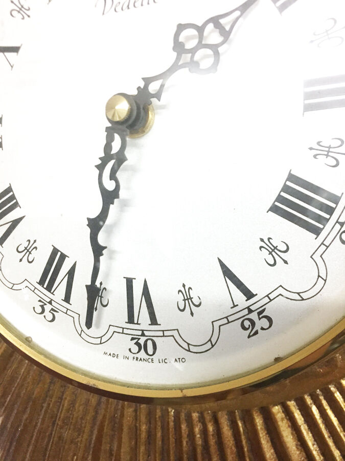 Sun shape featured clock 1960