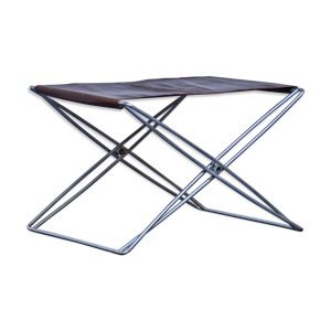 tabouret pliable en acier