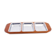 Plateau scandinave en teck