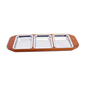 Scandinavian teak tray