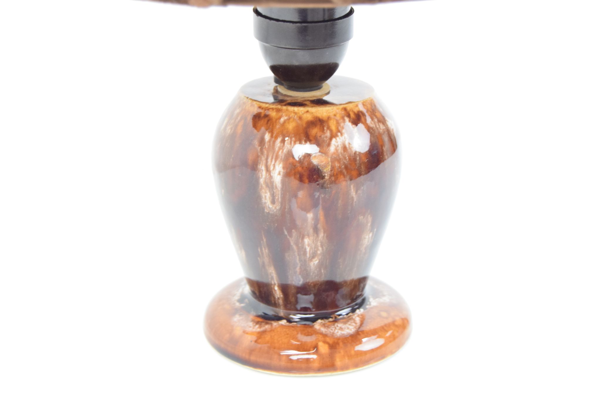 Lampe de table céramique art déco, années 1930