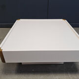 Vintage coffee table attributed to Willy Rizzo, 1970s